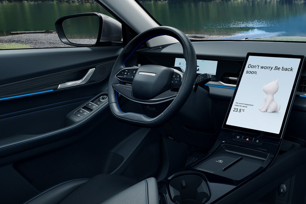 Jaecoo5 EV - Design interiéru
